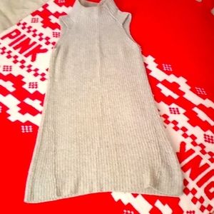 Gray Sweaterdress Sleeveless